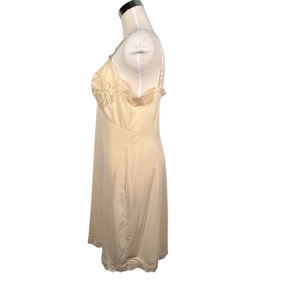 Vintage Artemis Womens Babydoll Nightie Nightgown Slip Dress 38 Lace Lingerie - Picture 4 of 7